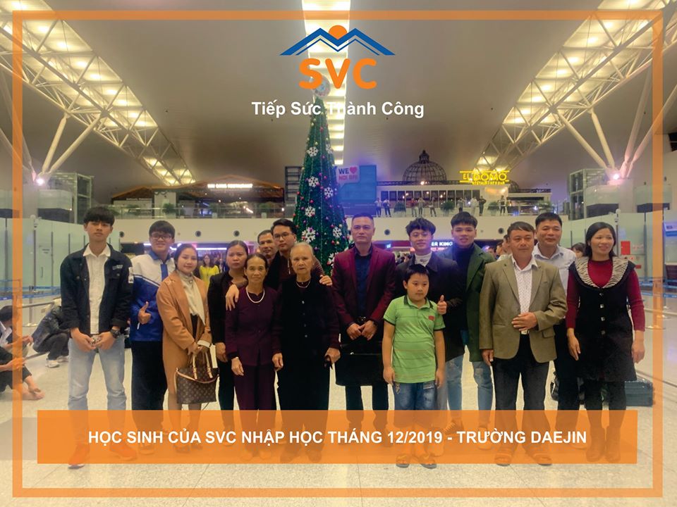 Học sinh của SVC nhập học tháng 12/2019 – Trường Daejin
